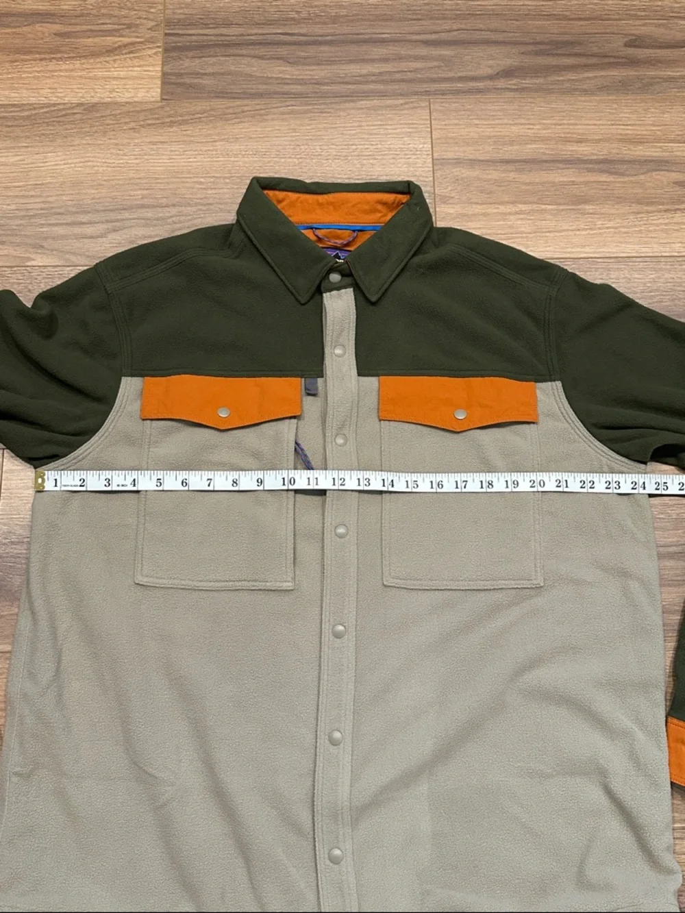 NEW Patagonia Long Sleeve Early Rise Snap Shirt in Seabird Grey Size Large